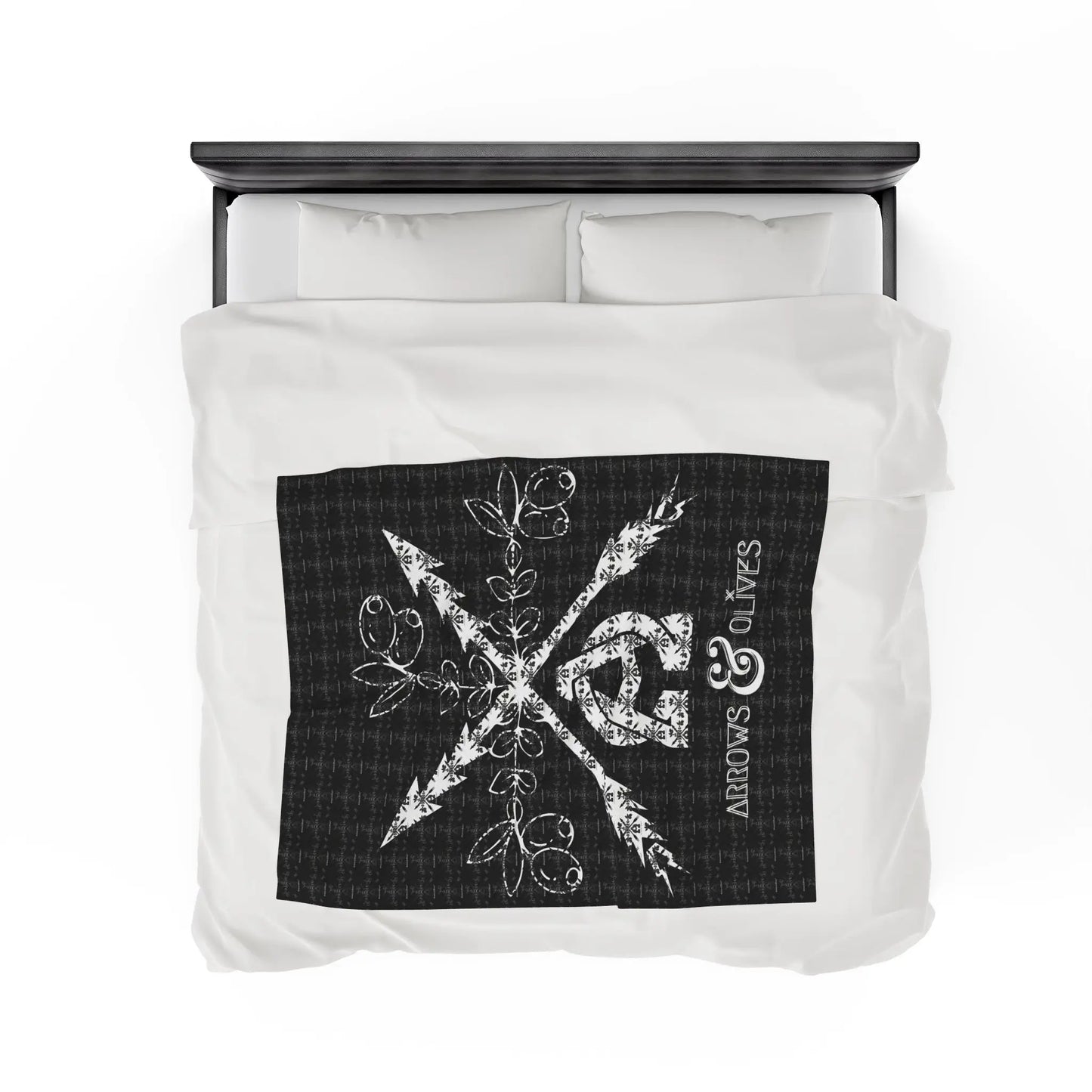 -A&O™- BlabbleScript© Plush Blanket - Image #15