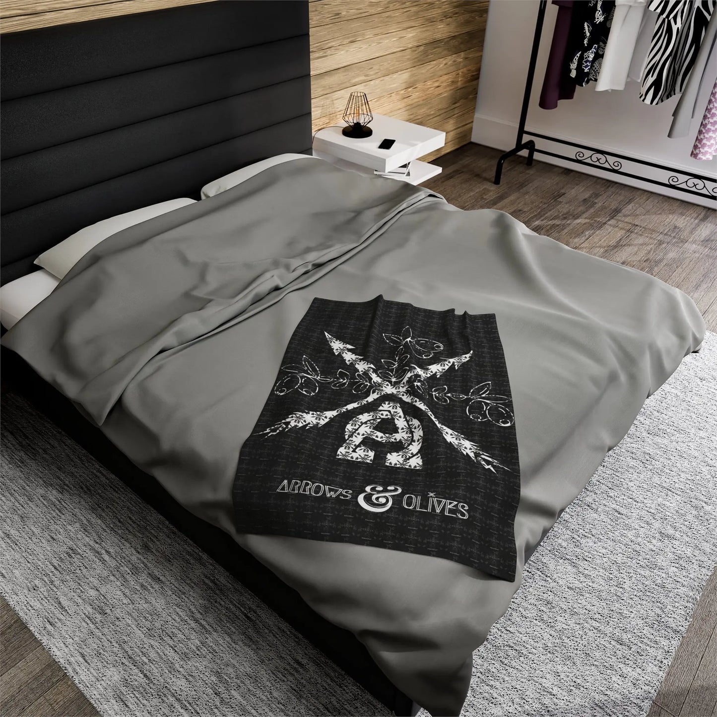 -A&O™- BlabbleScript© Plush Blanket - Image #19
