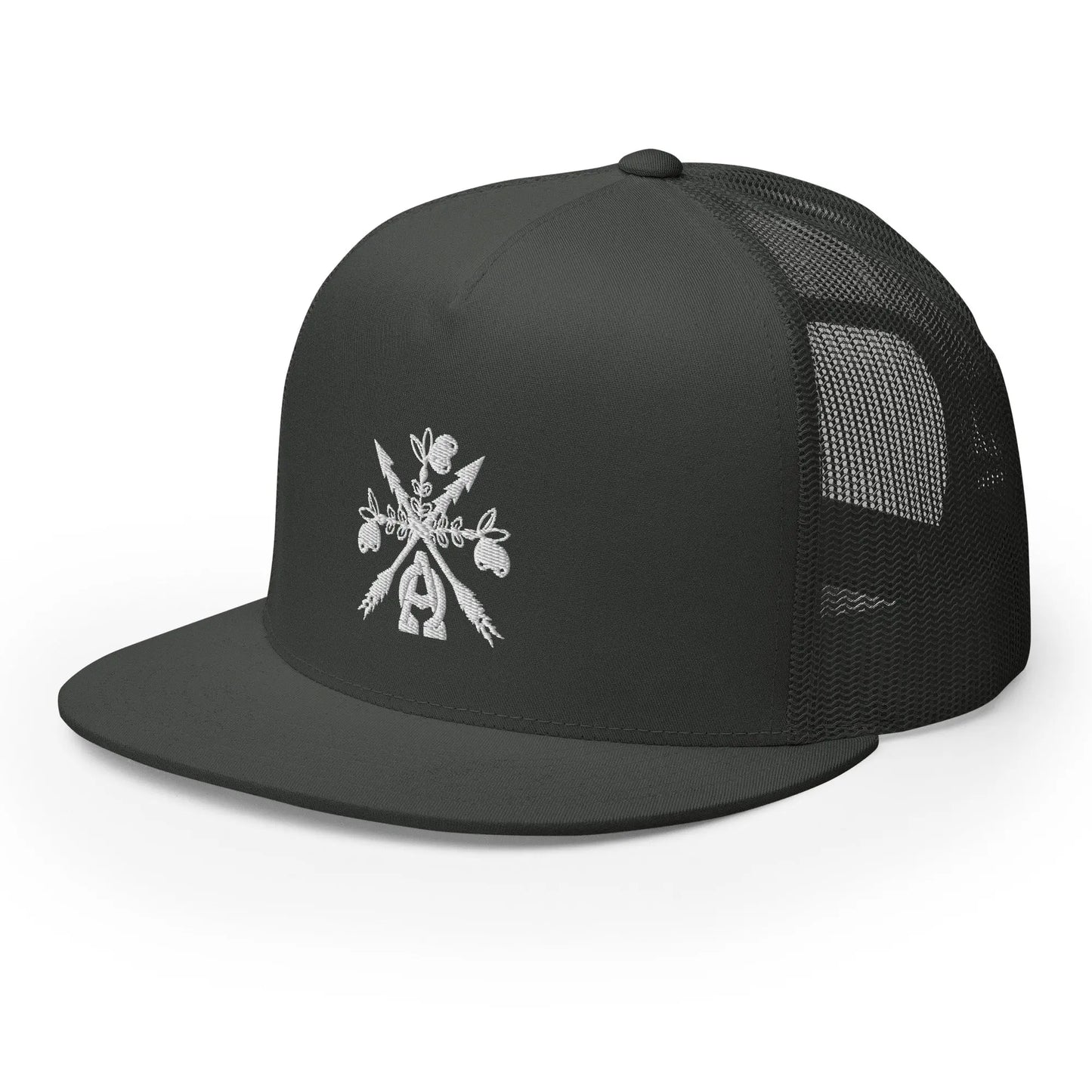 -A&O™- Embroidered Bouquet de Saoirse© Trucker Hat - Image #6