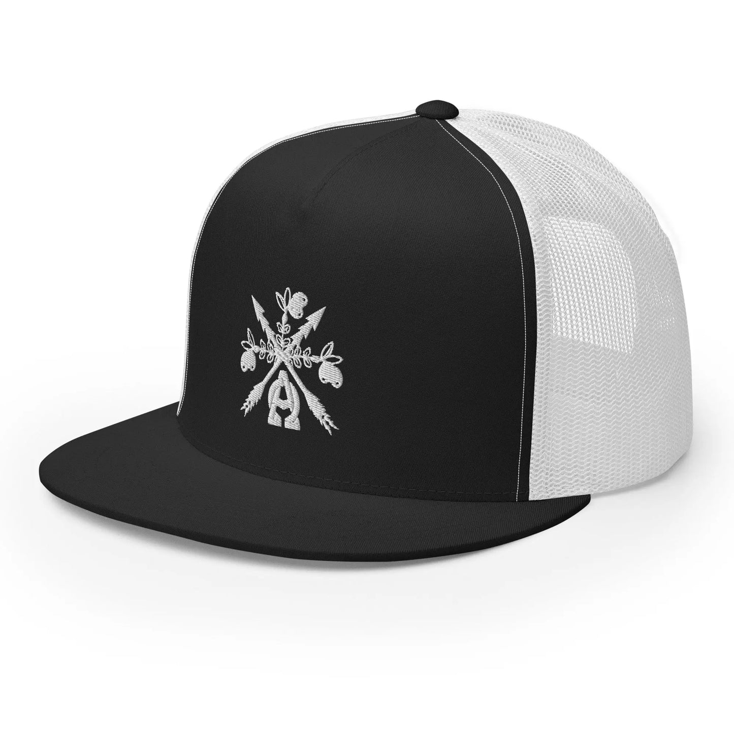 -A&O™- Embroidered Bouquet de Saoirse© Trucker Hat - Image #3
