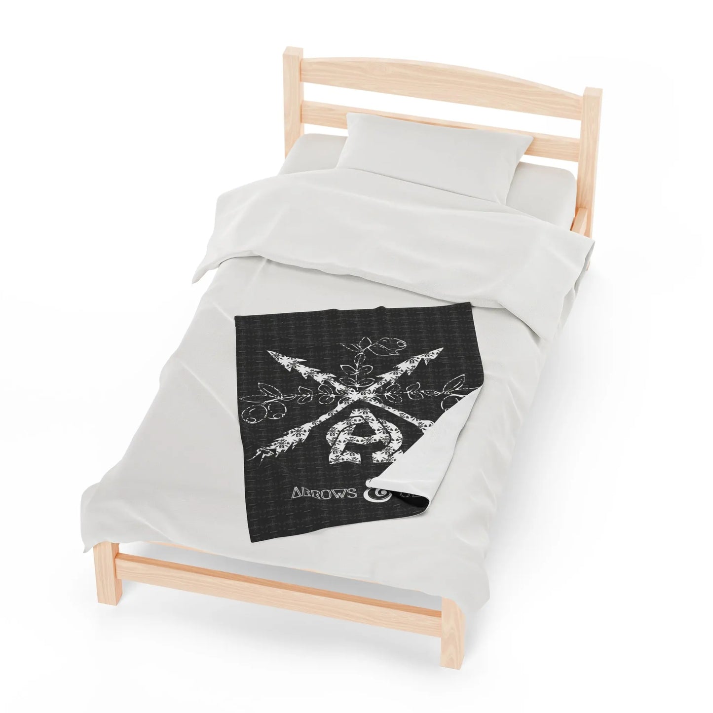 -A&O™- BlabbleScript© Plush Blanket - Image #21