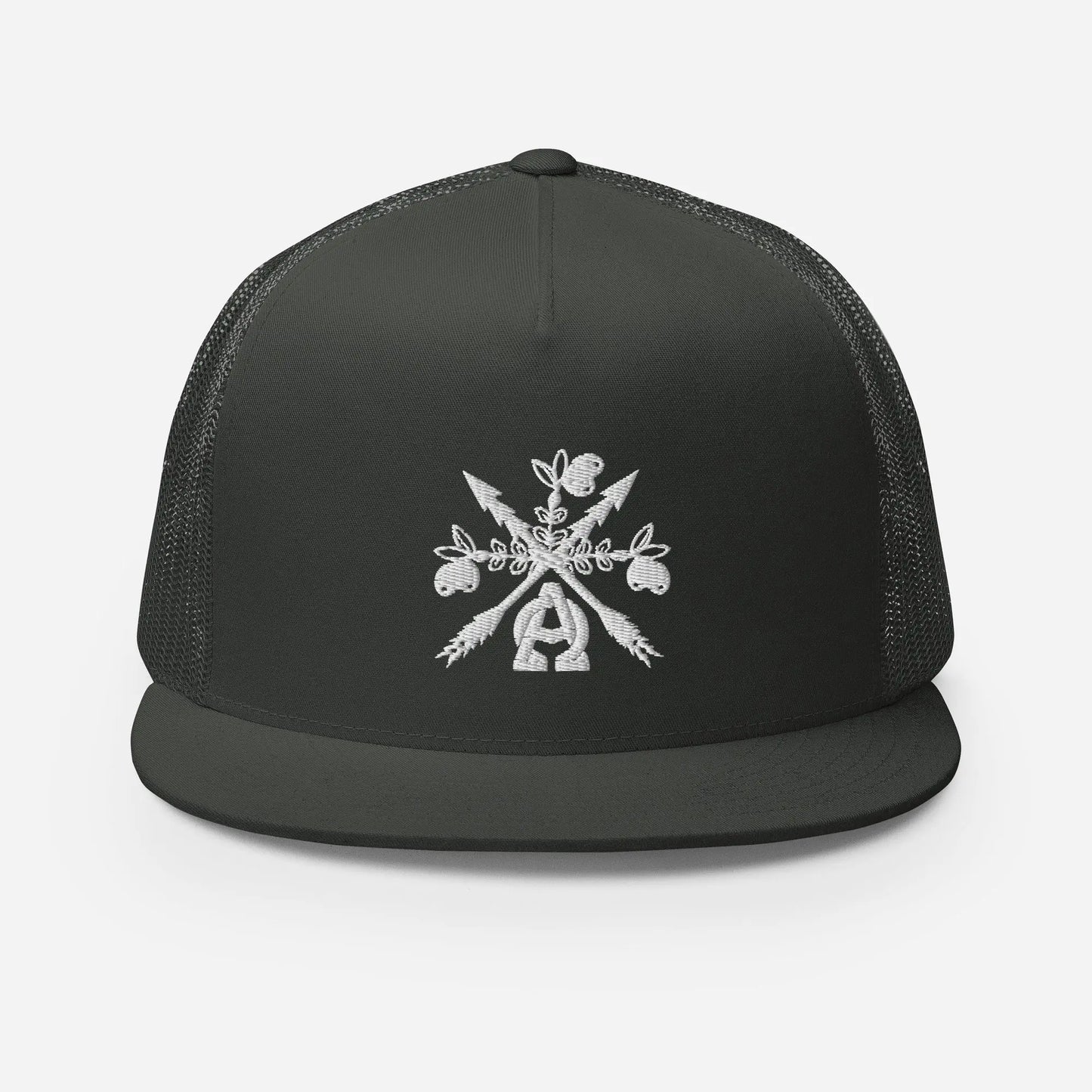 -A&O™- Embroidered Bouquet de Saoirse© Trucker Hat - Image #5