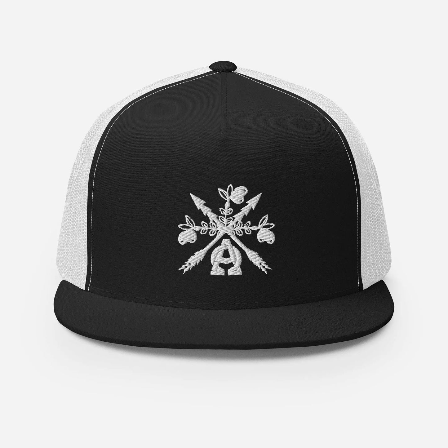 -A&O™- Embroidered Bouquet de Saoirse© Trucker Hat - Image #2