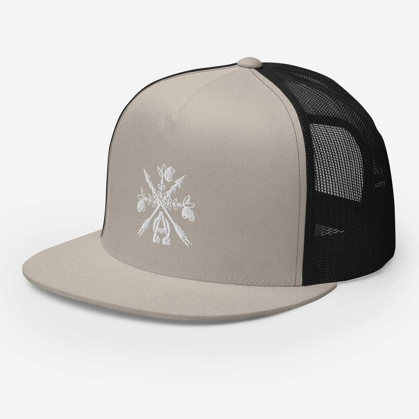 -A&O™- Embroidered Bouquet de Saoirse© Trucker Hat - Image #12