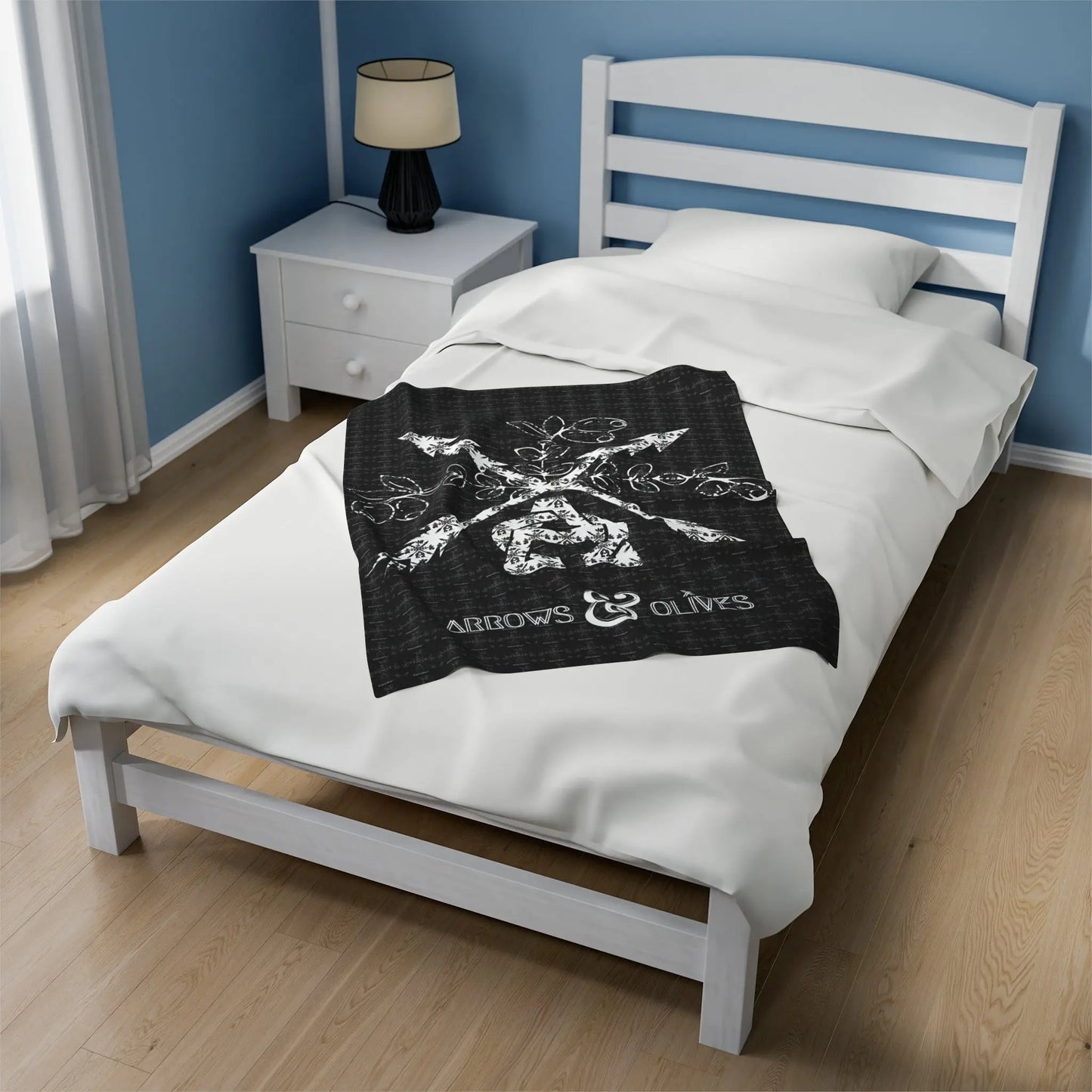 -A&O™- BlabbleScript© Plush Blanket - Image #17