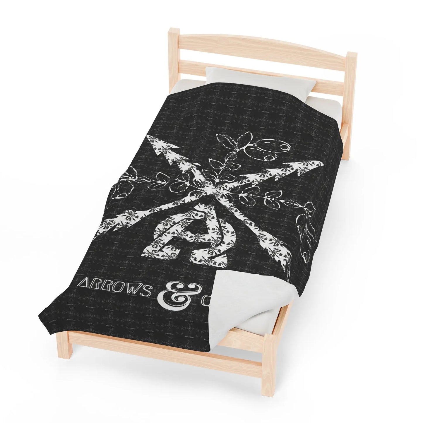 -A&O™- BlabbleScript© Plush Blanket - Image #12