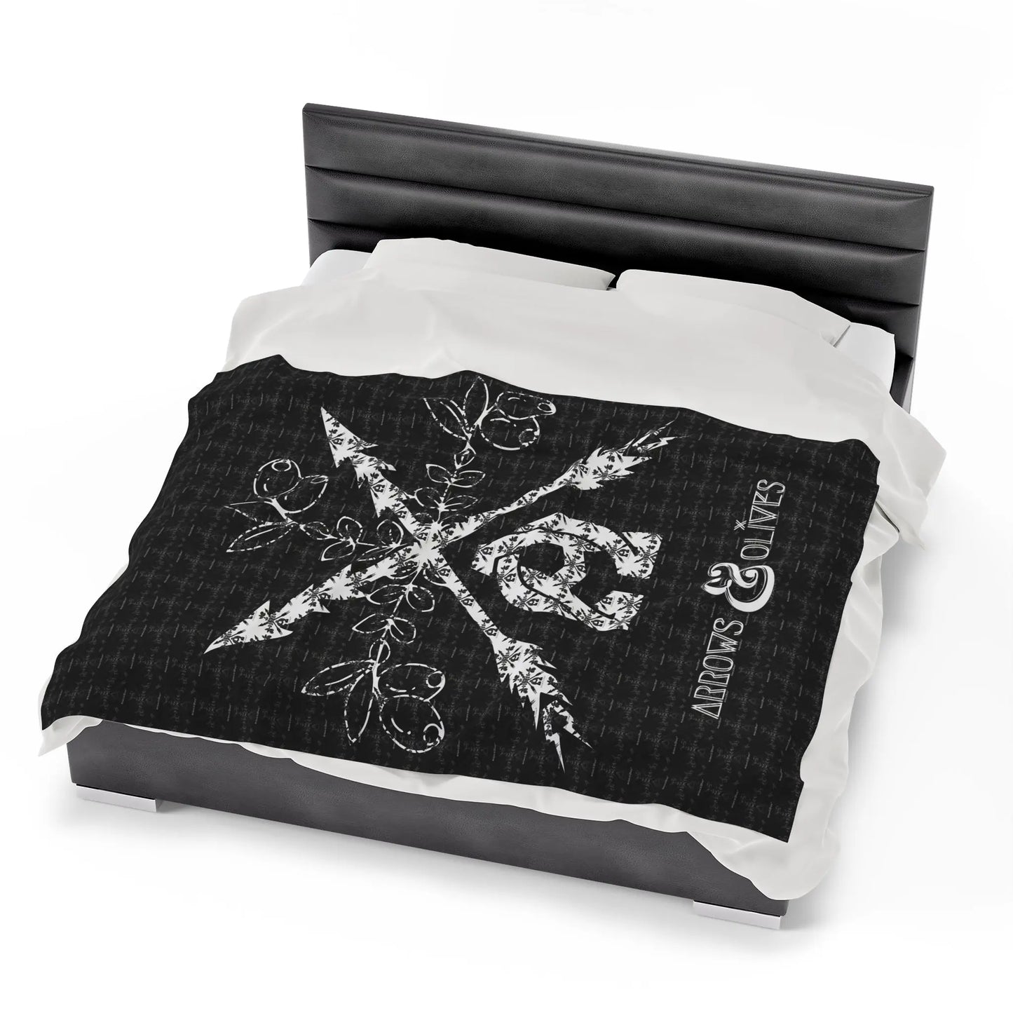 -A&O™- BlabbleScript© Plush Blanket - Image #14