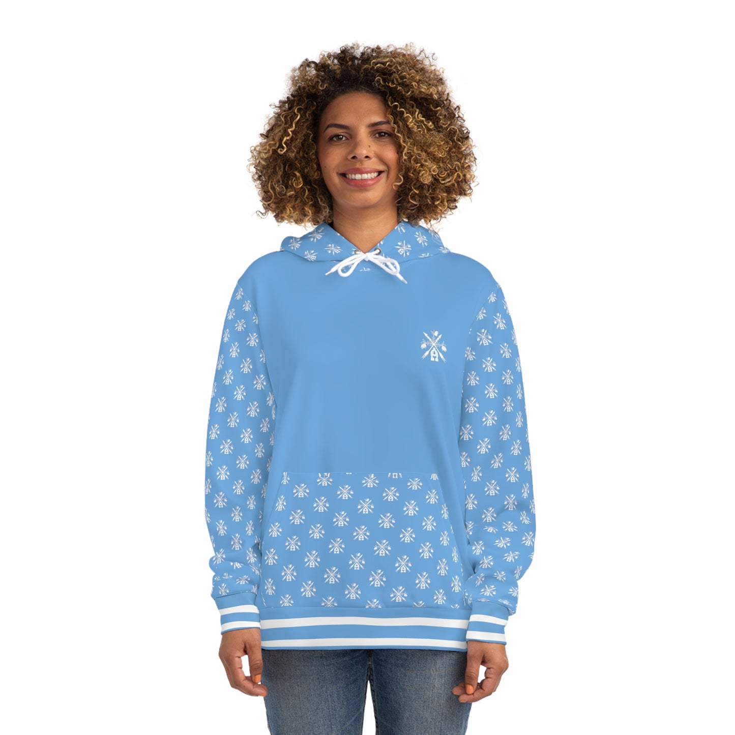 - A&O™- Subtle Optimist Blue© Hoodie