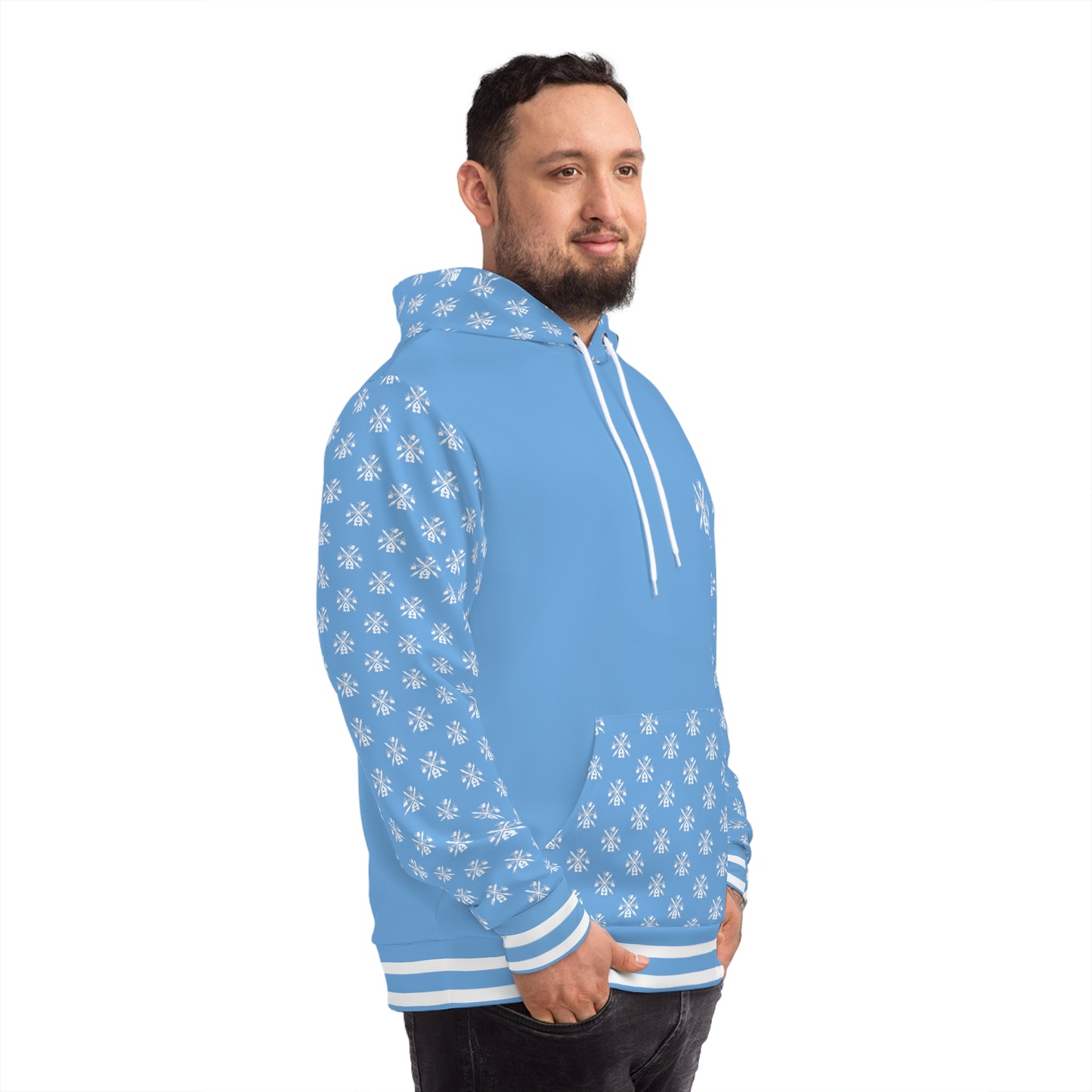 - A&O™- Subtle Optimist Blue© Hoodie