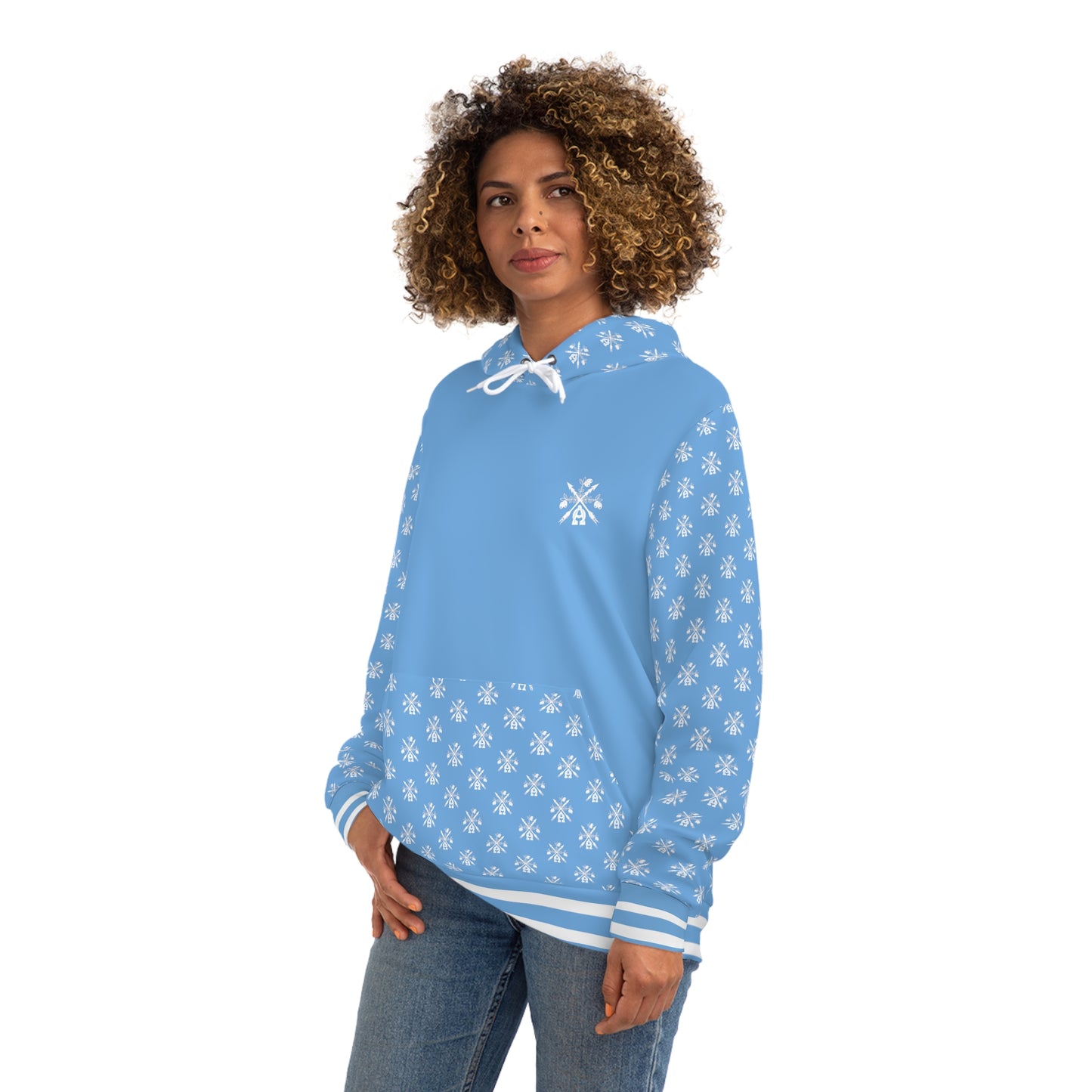 - A&O™- Subtle Optimist Blue© Hoodie