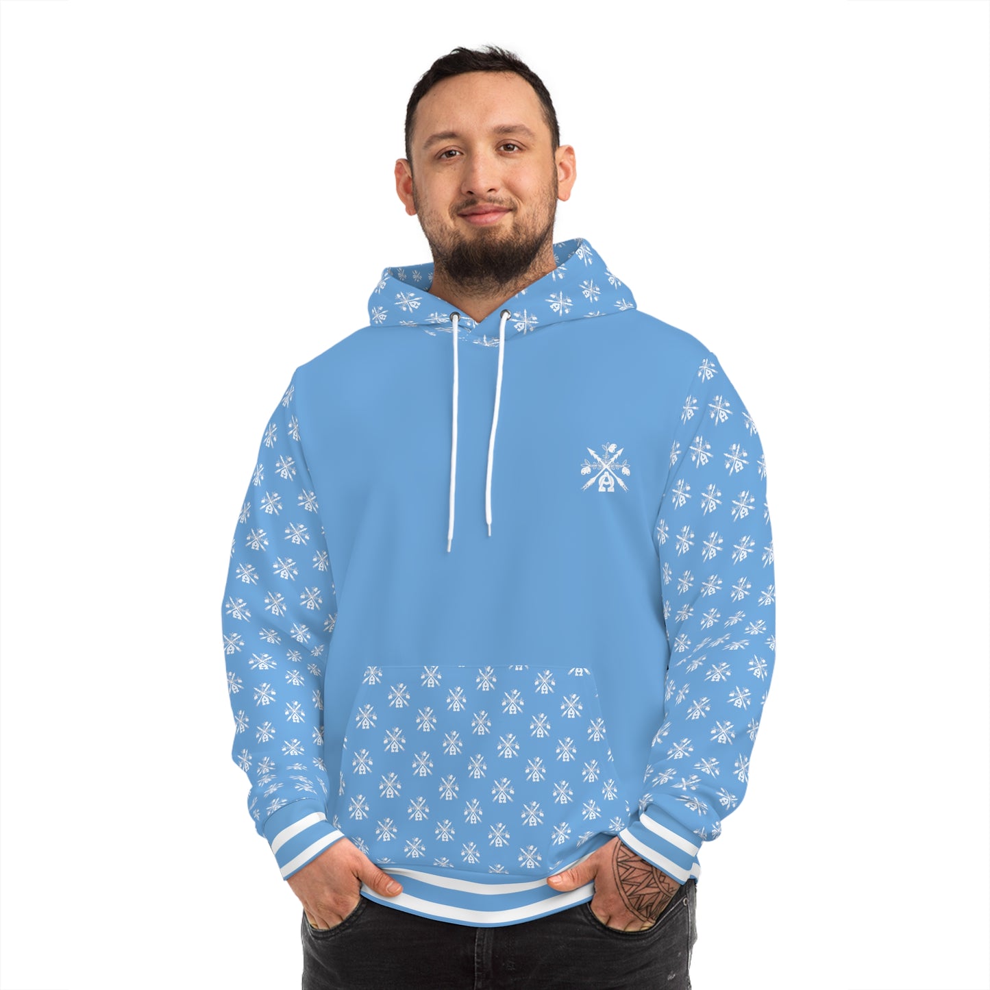 - A&O™- Subtle Optimist Blue© Hoodie