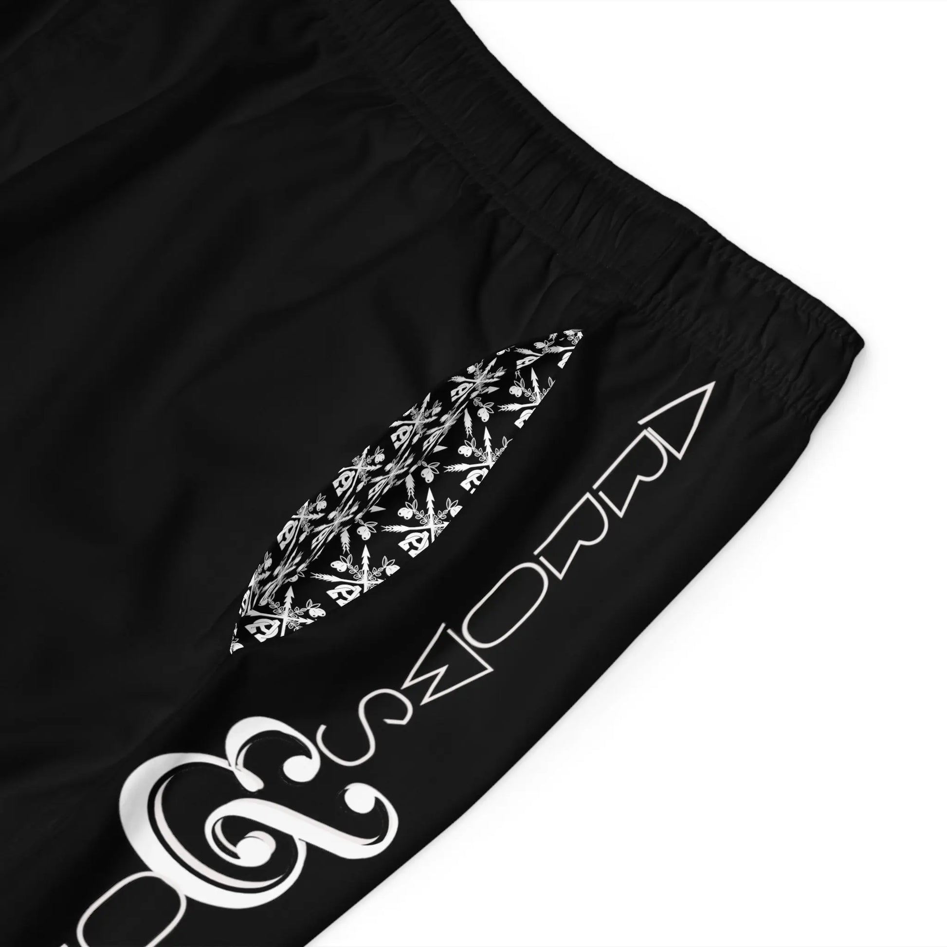 -A&O™- Bold Bouquets de Saoirse© Athletic Swim Shorts - Image #10