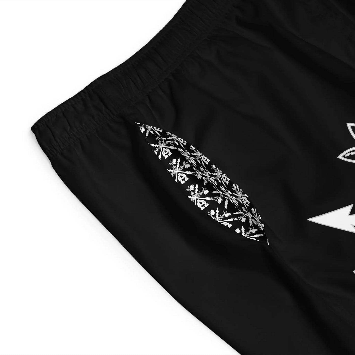 -A&O™- Bold Bouquets de Saoirse© Athletic Swim Shorts - Image #11