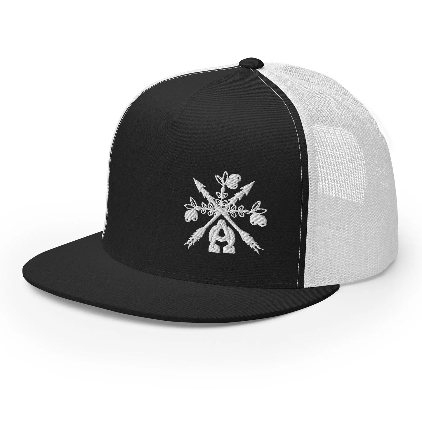 - A&O™- Side-Eye© Embroidered Trucker Snapback - Image #7