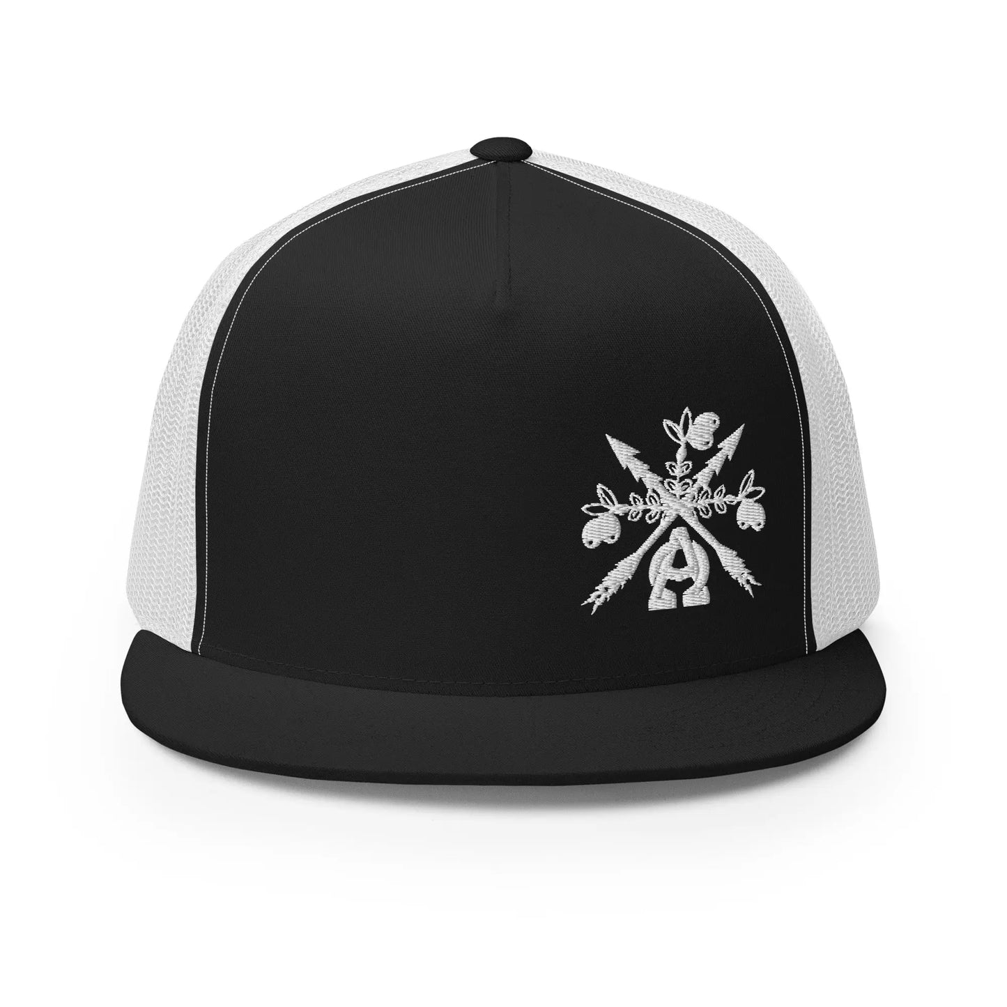 - A&O™- Side-Eye© Embroidered Trucker Snapback - Image #2