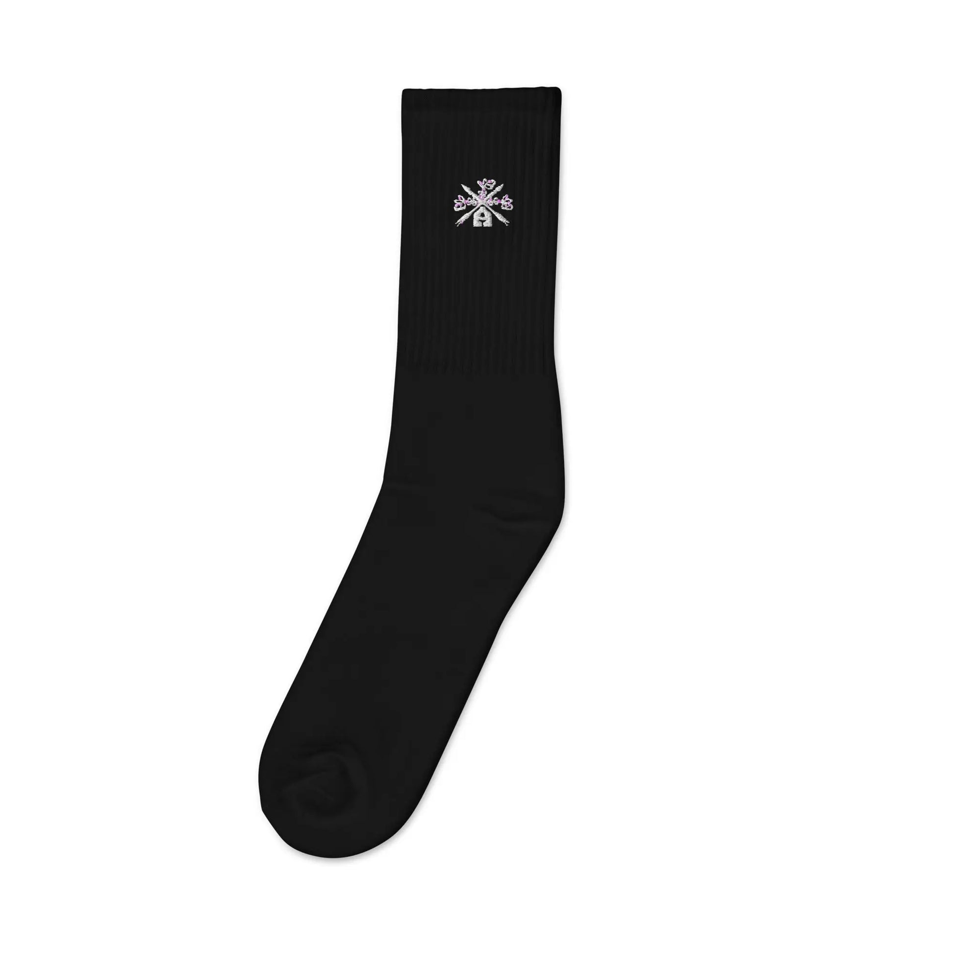 -A&O™- Embroidered Logo Socks - Image #1