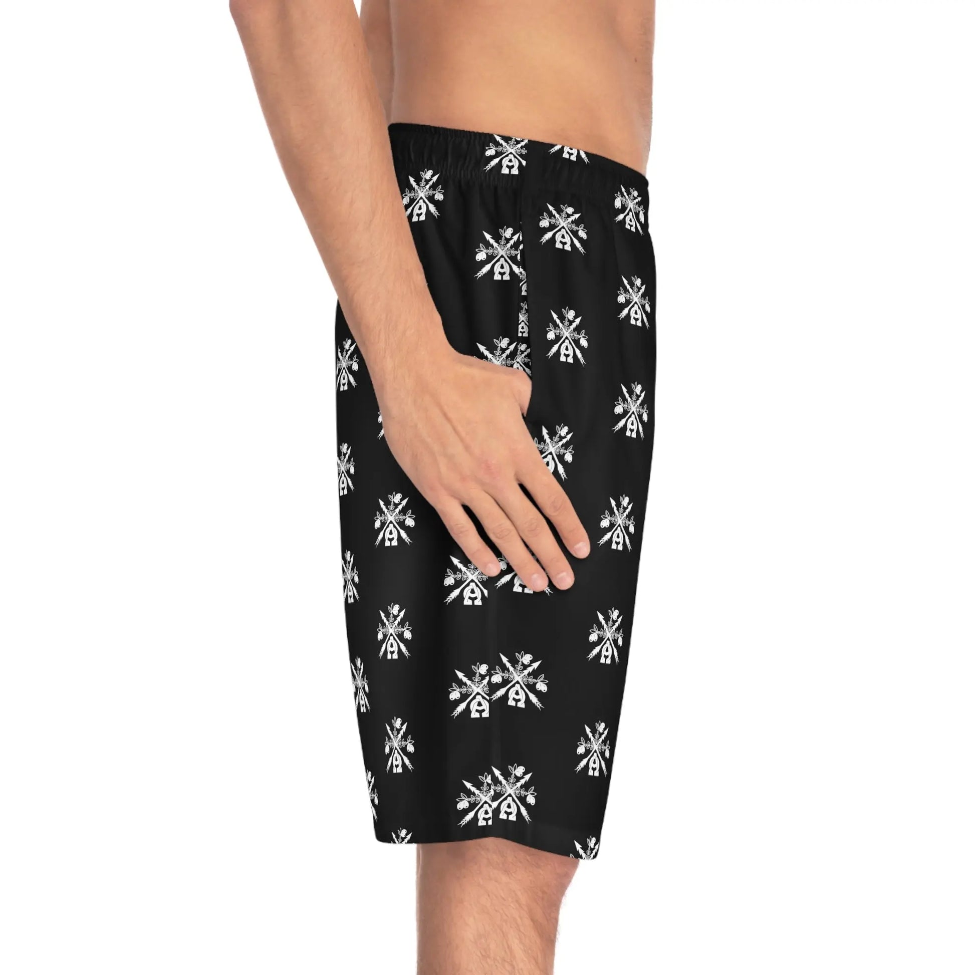 -A&O™- Chiming Bouquets de Saoirse© Athletic Swim Shorts (Meshless) - Image #10