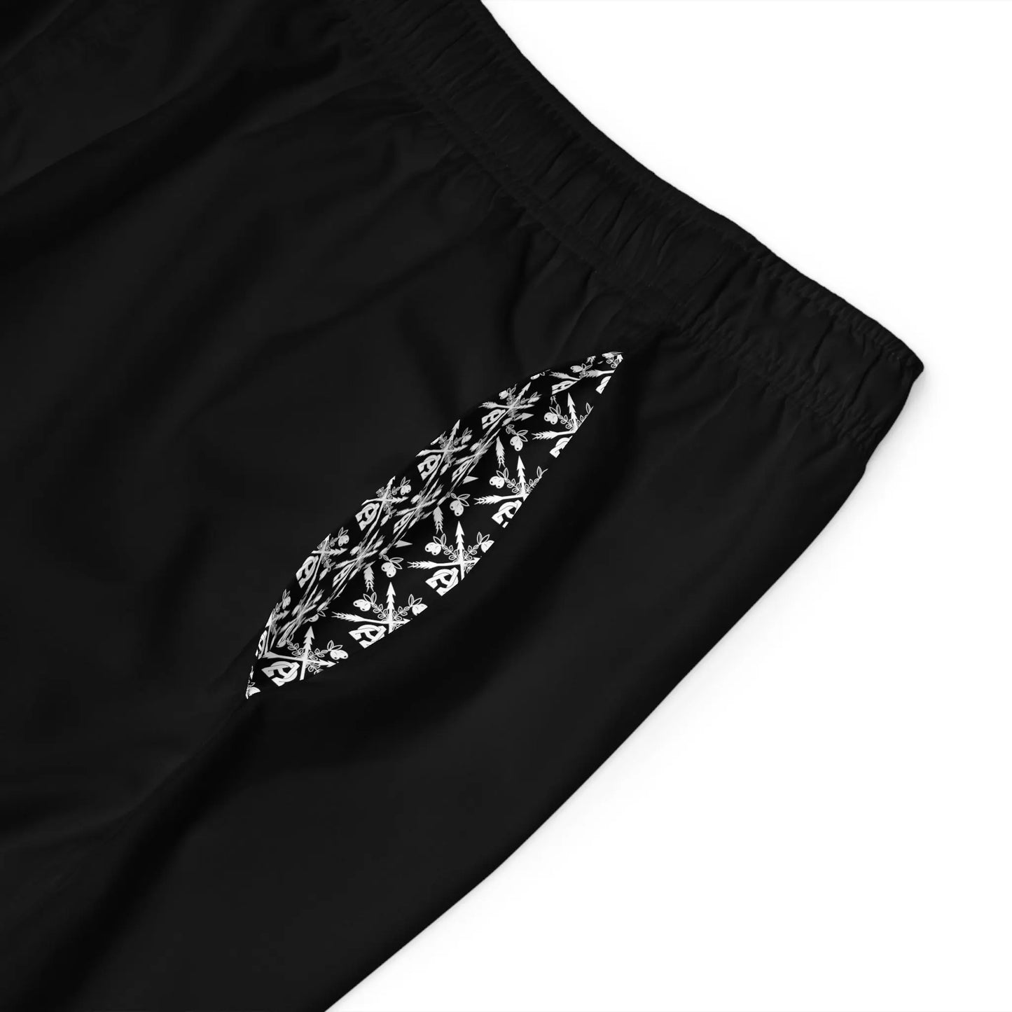 -A&O™- Bold Bouquets de Saoirse© V1 Athletic Swim Shorts - Image #11