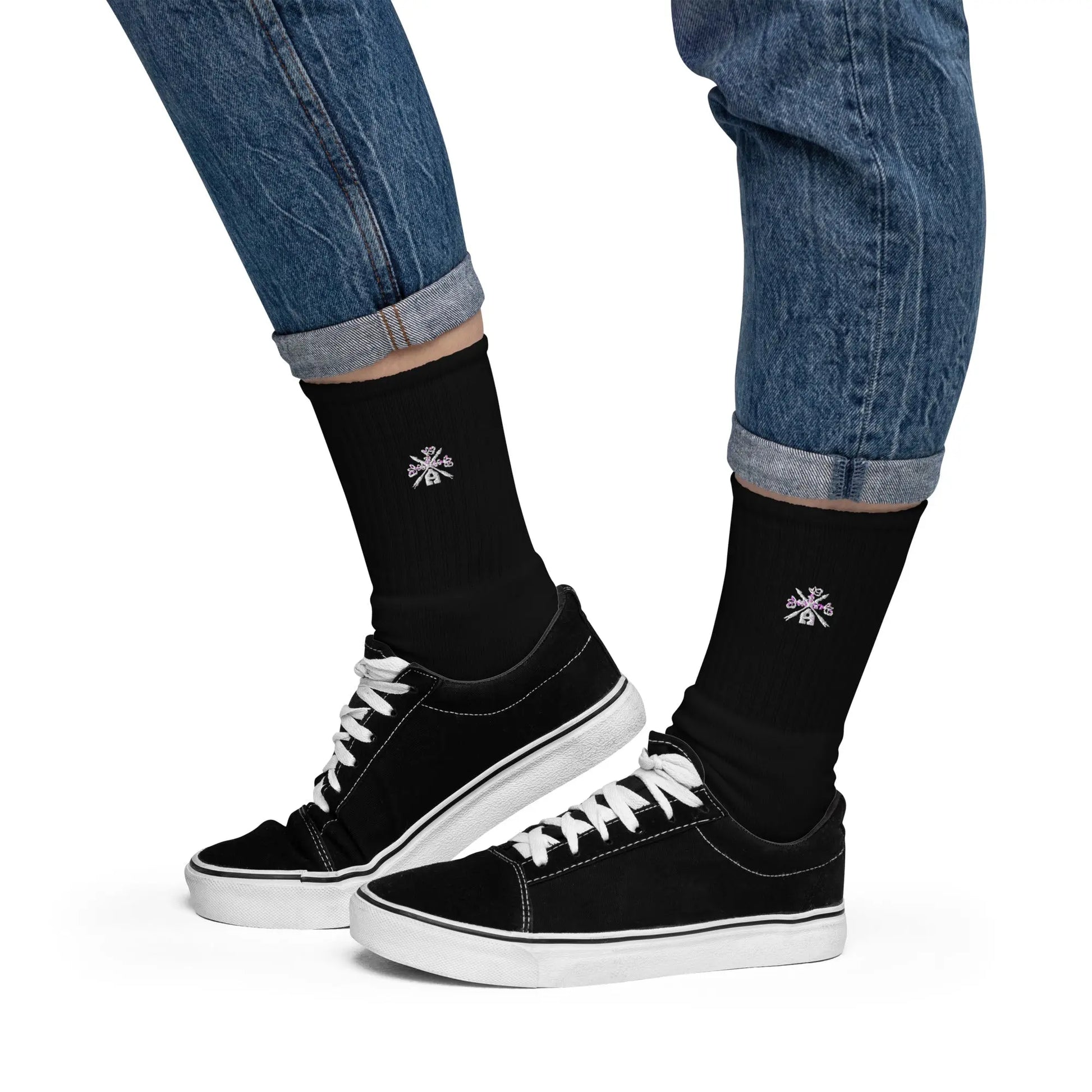 -A&O™- Embroidered Logo Socks - Image #3