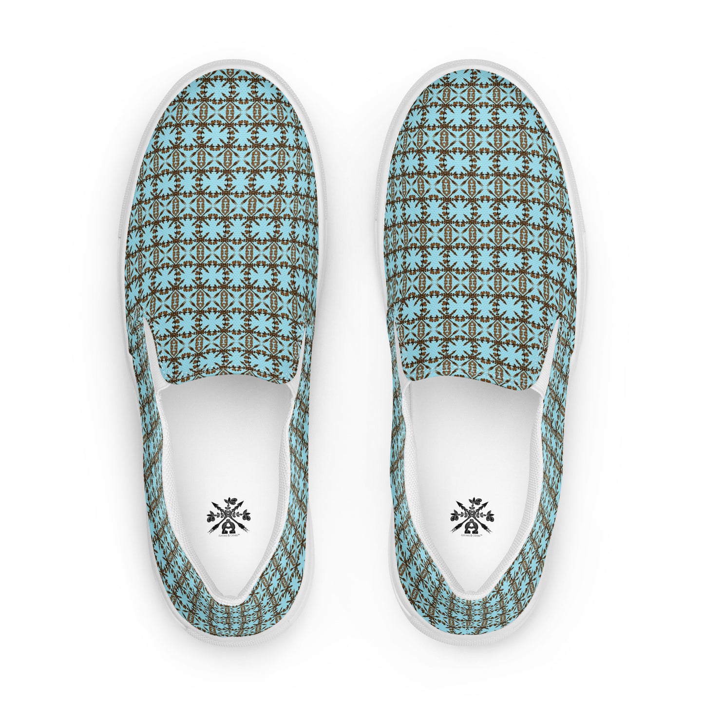 - A&O™- Men's Aquaspresso© Mirrorscade© Slip-On Shoes