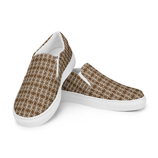 - A&O™- Men's Espresso Mirrorscade© Slip-On Shoes