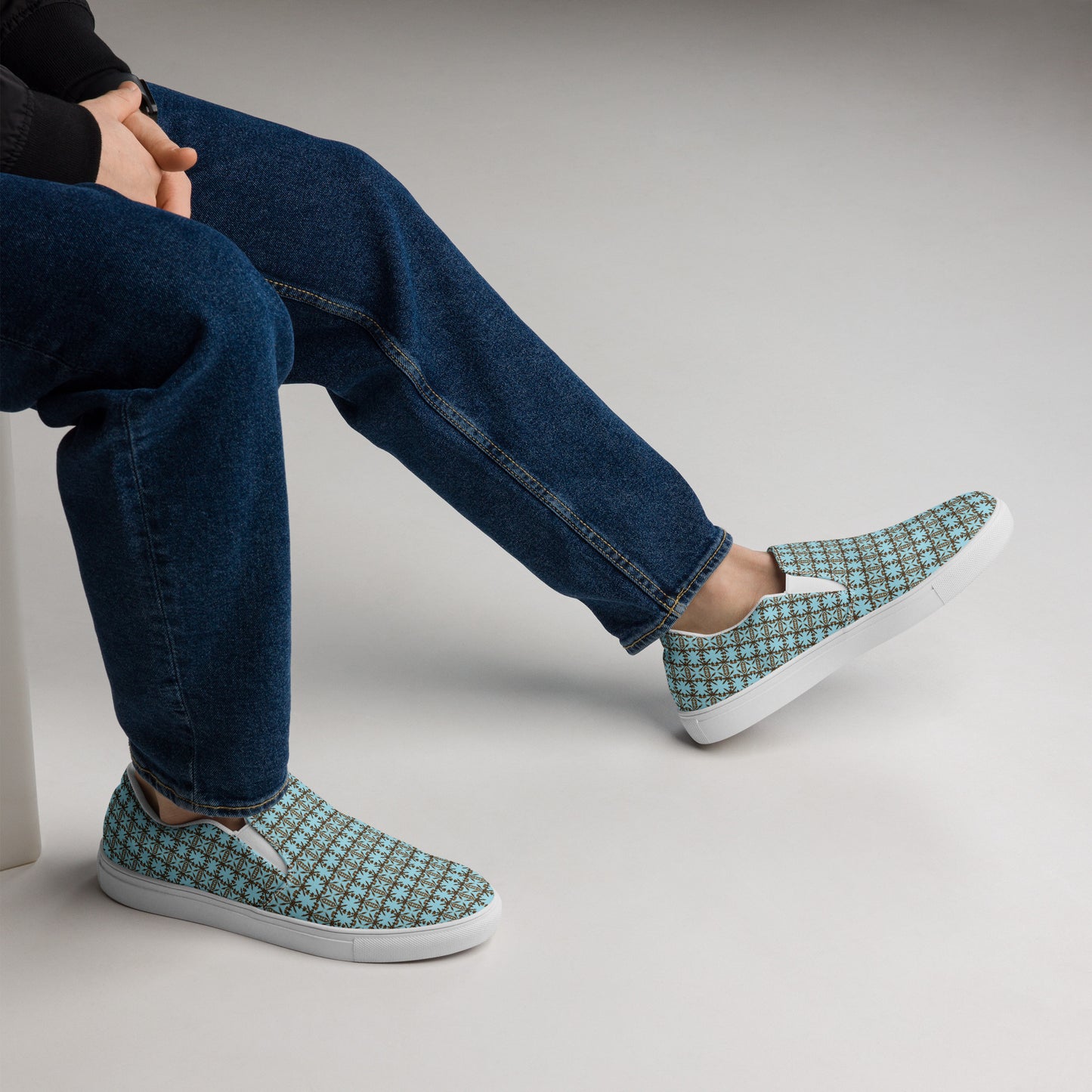 - A&O™- Men's Aquaspresso© Mirrorscade© Slip-On Shoes