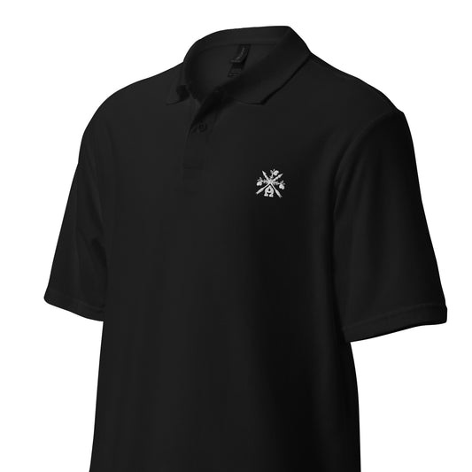 - A&O™- Embroidered Bouquet na Saoirse© Polo Shirt